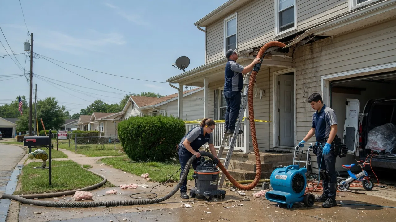 Water Damage Restoration in Higginsport, OH near me